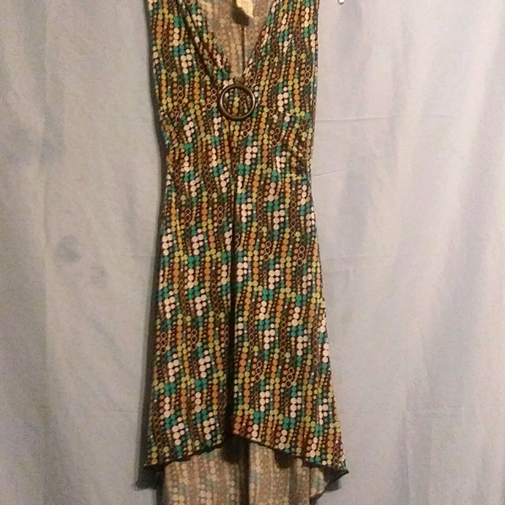 Womens polka dot dress